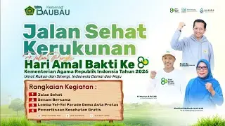 Siaran langsung Humas Kemenag Baubau | Lomba Yel-Yel Gema Asta Protas