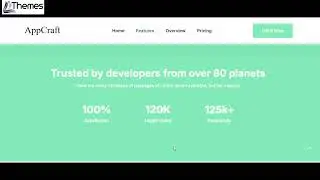 Your app deserves a landing page that wins users. #template #trending #code #html