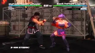 DOA5LR DestructionBomb (Akira) vs LordArion (Ayane)