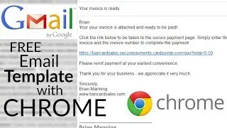 Email Template Software Tool - Free Google Chrome Plugin