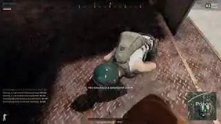 PUBG prison drop knockout