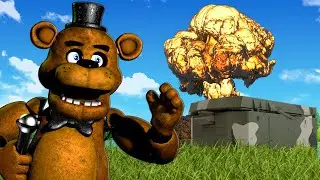 We Built the WORST Bunker to Survive Nukes in Gmod! (Garry's Mod Multiplayer)