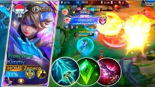 Maniac!! Kimmy Nerf? Ini Hero masih OP Banget!  Build Kimmy Tersakit | Mobile legends