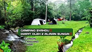 SENSASI CAMPING DIANTARA 2 SUNGAI ‼️DINGIN & MENENANGKAN ‼️ CAMPING KELUARGA | HALIMUN JEEP CAMP