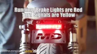 2001-2015 Triumph Bonneville Thruxton Scrambler Conversion Fender Elimination LED Tail Light Clear