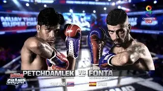 Muay Thai Super Champ | คู่ที่6 เพชรดำเล็ก ไดมอนด์98 VS เฮซุส ฟอนต้า | 26/01/63
