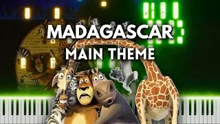 Madagascar Main Theme - Piano Cover (FREE MIDI)