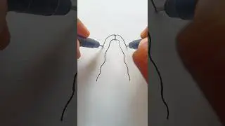 Hair easy 😂 #kids drawing idea step by step #viral #drawing #toddlers