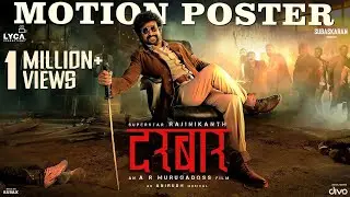 DARBAR (Hindi) - Motion Poster | Rajinikanth | AR Murugadoss | Anirudh Ravichander | Subaskaran