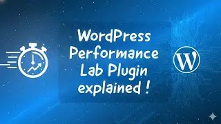 WordPress Performance Lab Plugin explained !