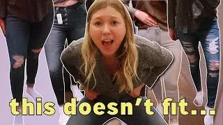 I Tried on Size 10 Jeans at 10 Different Stores... **surprising**