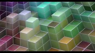 Abstract 3D geometric background movie.Abstract motion graphic.