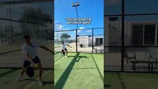 3 secrets for the return of serve in padel! #padel