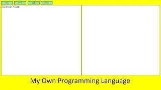 Corescript: My own programming language