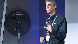 ★ BOOTH EMCEE/PRESENTER: Andy Saks for Olympus at PhotoPlus New York (quality)