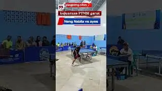 neng nabila vs ayes di kejuaraan turnamen ptmsi kabupaten garut #tenismejaindonesia #ptmsi