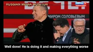 State TV pundits take turns mocking Trump