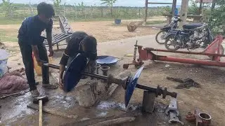 របៀបងាយៗក្នុងការ ប្ដូរផាលត្រាក់ទ័រ | How To Fix Tractor | Tractor in Cambodia