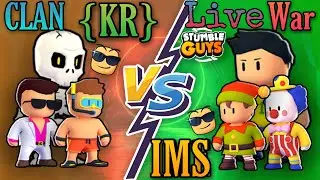 IMS vs {KR} The FIRST CLAN War Who Will Win