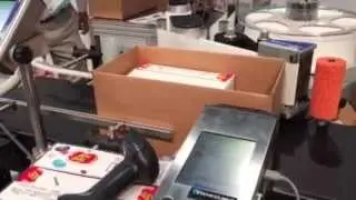 Videojet Case Coding in Action @ Pack Expo 2015