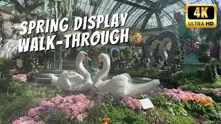 European Garden Spring Display Walk-Through Bellagio Hotel Conservatory | Giardino Dell&rsquo; Amore