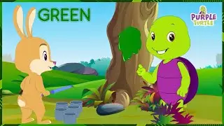 Fun Learning: Colors & Fruits with Purple Turtle | Purple Turtle