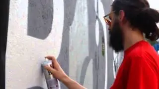 Performance graffiti Urge -Urban Gestures / Pulsart Restart