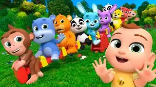 Counting 10 Little Pandas+More Newborn Educational Nursery Rhymes & Kids Songs