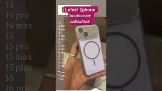 Premium iPhone Back Cover Collection | MagSafe, Metal Finish & Stylish Protection 🔥