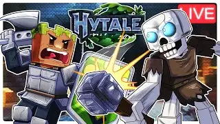 HYTALE SMP (Day 3.5) BUILD DAY WOOO