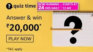 Amazon Quiz Answer Today 23 August 2021