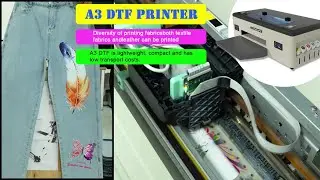 Discover the future of digital printing with the A3 DTF Printer 1390!