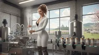 Almond Milk Factory Process | From Almond to Milk | Industrial Tour