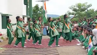 Kesariya Bharat. Dance. KGBV simdega (SOE). class 7. Independence Day special.