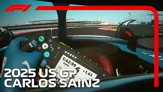 Williams FW47 2002 Livery Showcase at 2025 United States Grand Prix
