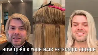 How To Pick The Right Hair Extension Colour