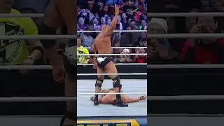 John Cena  destroy The Rock by Counter People elbow Stf ..