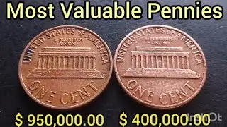 Top Most Valuable Penny If You Have One ULTRA Rare Error Coin Lincoln Cent U.S Worth money 