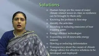 Part 1 Climate Resilient Cities