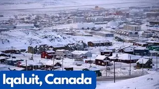Aerial Bliss Over Iqaluit