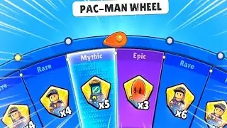 MANY WHEELS OF FORTUNE STUMBLE GUYS | PAC-MAN UPDATE