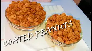COATED PEANUTS RECIPE |PEANUTS BURGERS#kenyanrecipes #nuts #groundnutrecipe#snack