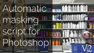 Auto creating Layer Masks in Photoshop tutorial and free script