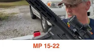 MP 15-22 zero in red dot and test 3 different ammo.