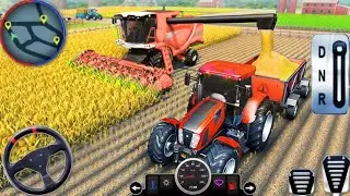 Tractor Farming Driving Simulator Gameplay | New Tractor Farming Game | Farming EP 8