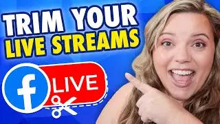 How To Trim Facebook Live Streams AFTER Going Live! [UPDATE!]