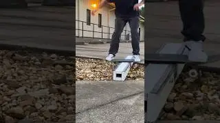 DIY skateboard obstacle
