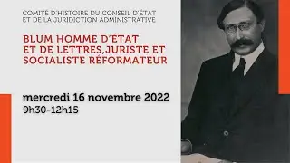 Blum, homme d'État et de lettres, juriste et socialiste réformateur