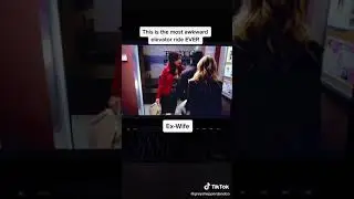 This is the most awkward elevator ride EVER