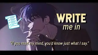 Nightcore ~ Write me in (Lyrics/NMV) Graham
